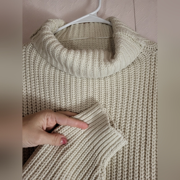 Free People Swim Too Deep Turtleneck Sweater - Picture 9 of 13